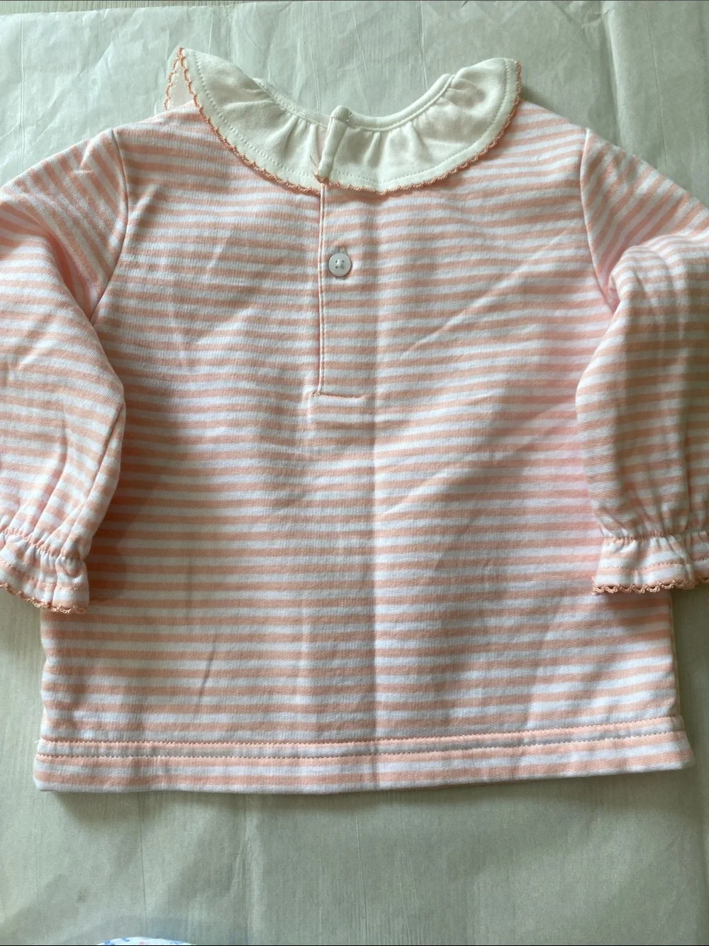NWT Edgehill Collection Rebecca Bahn Lamb Floral 2 Piece Set 12M